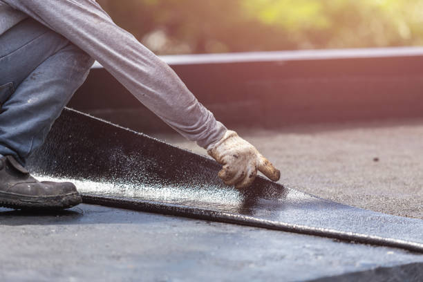 Professional Waterproofing technician working in Dane, WI